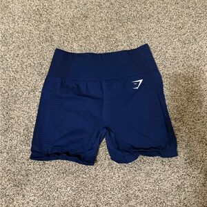 Gymshark Deep Blue Athletic Shorts